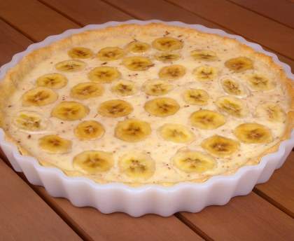 Tarte à la banane facile