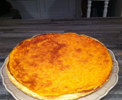 Tarte à la citrouille et amande amère