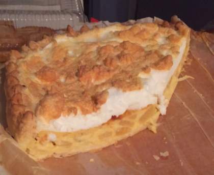 Tarte à la compote et meringue