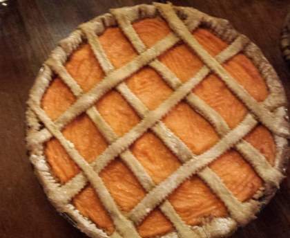 Tarte à la courge sucrée (sans crème)