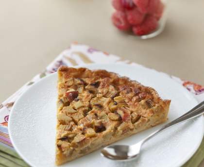 Tarte à la rhubarbe facile et rapide