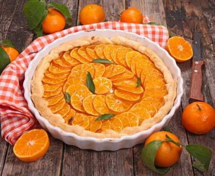 Tarte à l'orange express