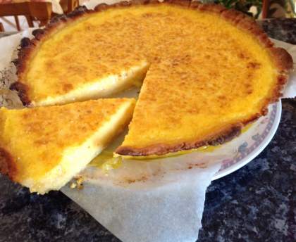Tarte à l'orange facile