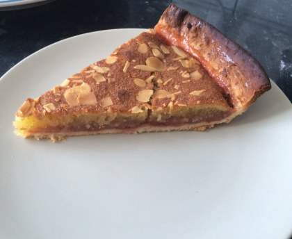 Tarte amande confiture