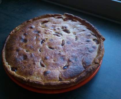 Tarte amandine aux quetsches