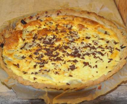 Tarte Amandine Poire Chocolat