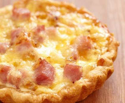 tarte au bleu et jambon facile et rapide