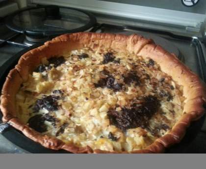 Tarte au boudin