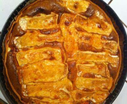 Tarte au camembert fondant