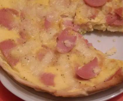 Tarte au cervelas