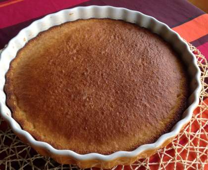 Tarte au chocolat blanc facile
