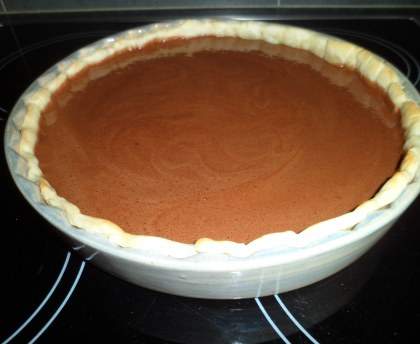 Tarte au chocolat de Lilie