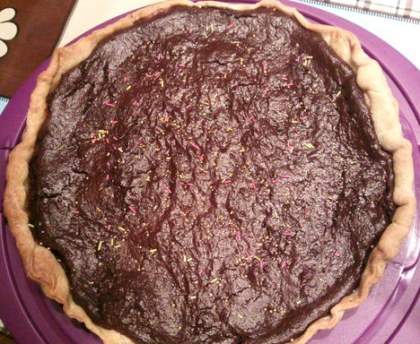 Tarte au chocolat des enfants