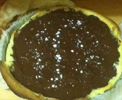Tarte au chocolat et aux noix