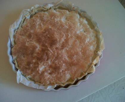 Tarte au citron et lait de coco
