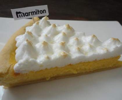 Tarte au citron meringuée