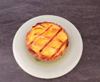 Tarte au flan à la parisienne