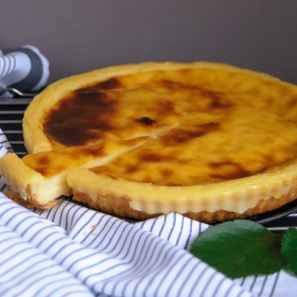 Tarte au flan au Thermomix