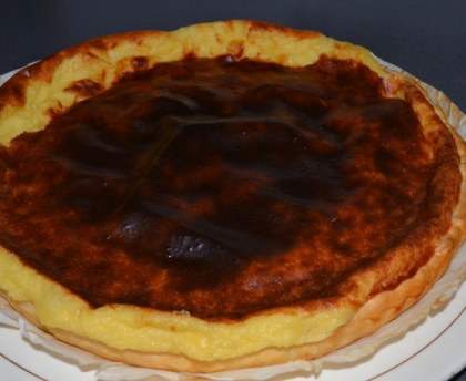 Tarte au flan de ma grand-mère