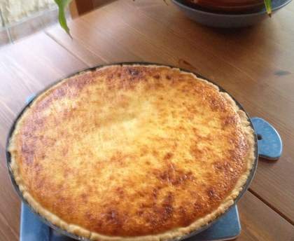 TARTE AU FROMAGE BLANC