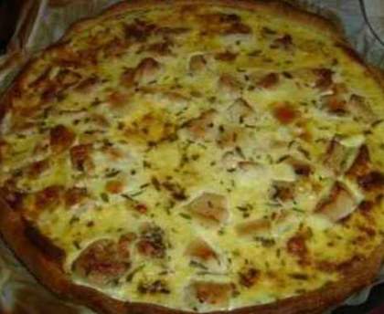 Tarte au poulet à l'estragon