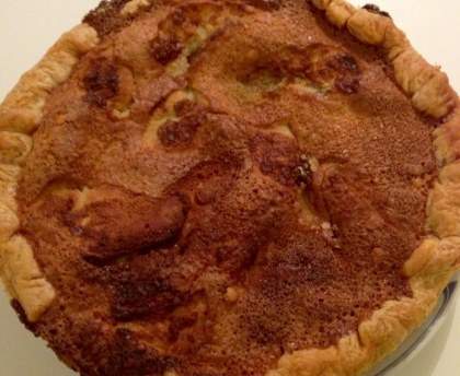 Tarte au sucre maison