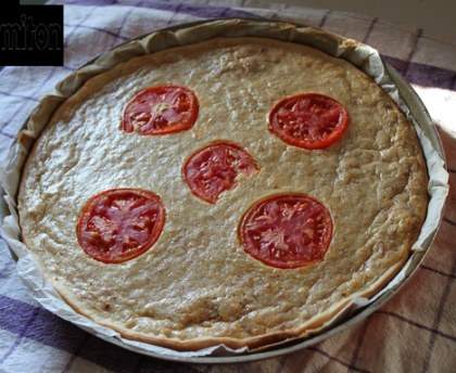 Tarte au thon biscotte