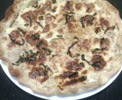 Tarte au thon et à la mozzarella