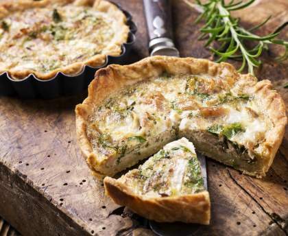 Tarte au thon et fromage frais