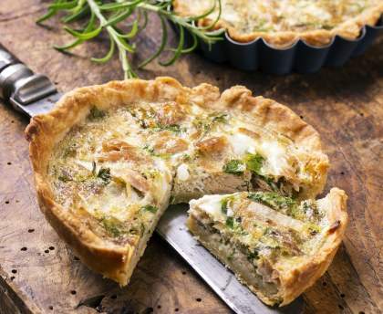 Tarte au thon et moutarde
