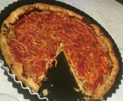 Tarte au thon rapide et facile