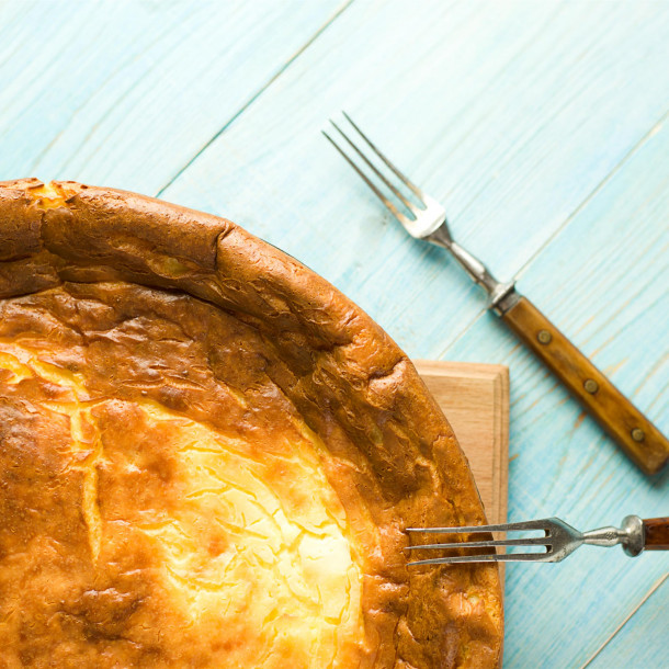 Tarte au vieux pané