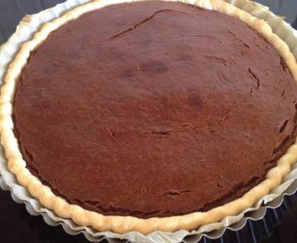 Tarte au vin cuit
