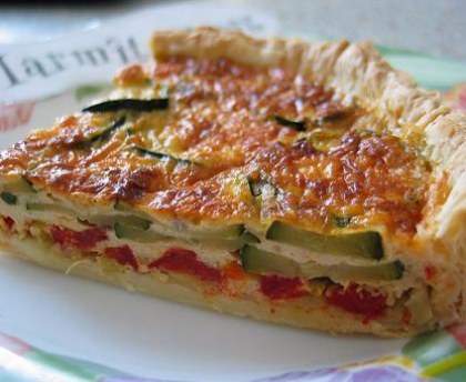 Tarte aux 3 légumes façon Marie