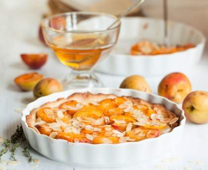 Tarte aux abricots ultra facile