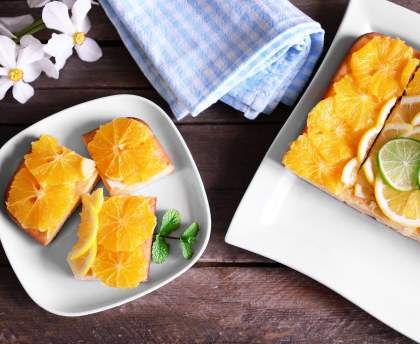 Tarte aux agrumes