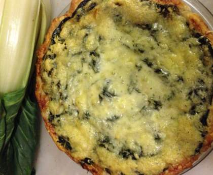 Tarte aux bettes et à la brousse