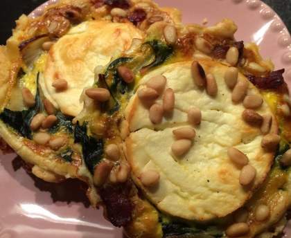 Tarte aux blettes et au chèvre