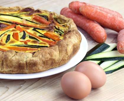 tarte aux carottes