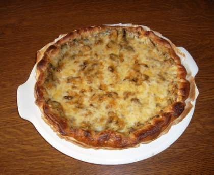 Tarte aux cèpes