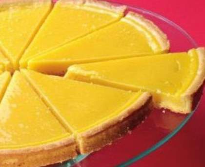 Tarte aux citrons maison, pâte à tarte au sésame