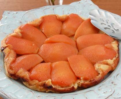 Tarte aux coings caramélisés