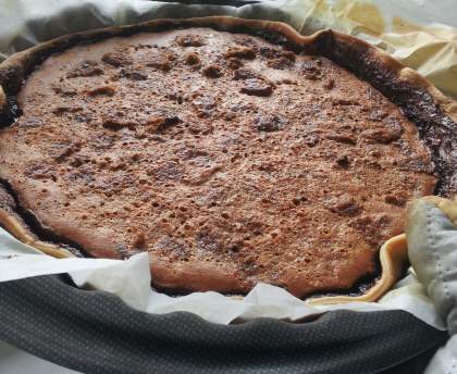 TARTE AUX COOKIES ET NUTELLA
