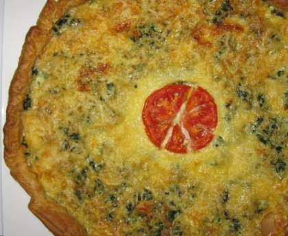 Tarte aux épinards
