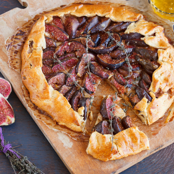 Tarte aux figues congelées
