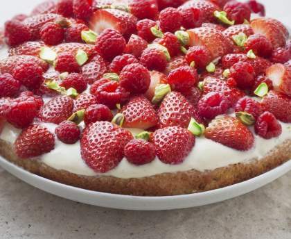 Tarte aux fraises Bretonne : la Paimpolaise