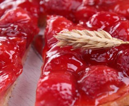 Tarte aux fraises express