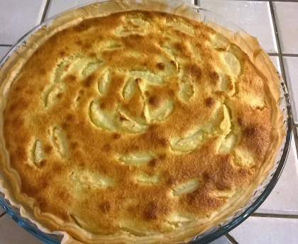 Tarte aux fruits et à la noix de coco