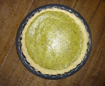 Tarte aux kiwis meringuées façon tarte au citron meringuée