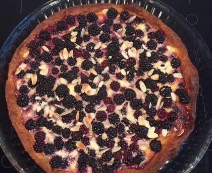 Tarte aux mûres de bub